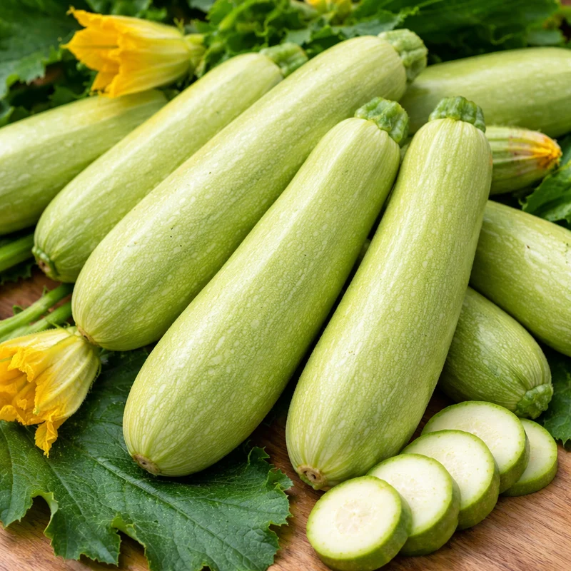 Zucchini 'Di Trieste' (Cucurbita pepo)