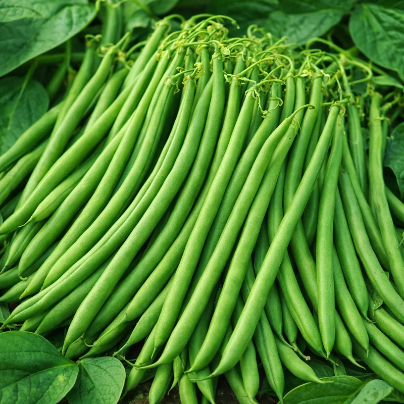 Haricot nain 'Ferrari' (Phaseolus vulgaris)