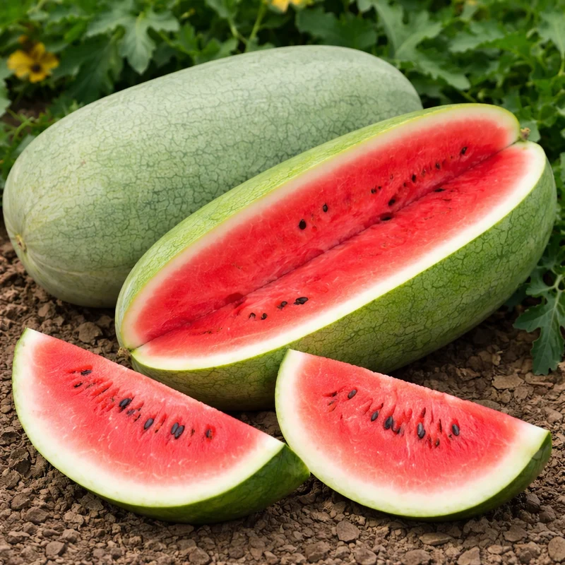 Melon d’eau 'Charleston Gray' (Citrullus lanatus)
