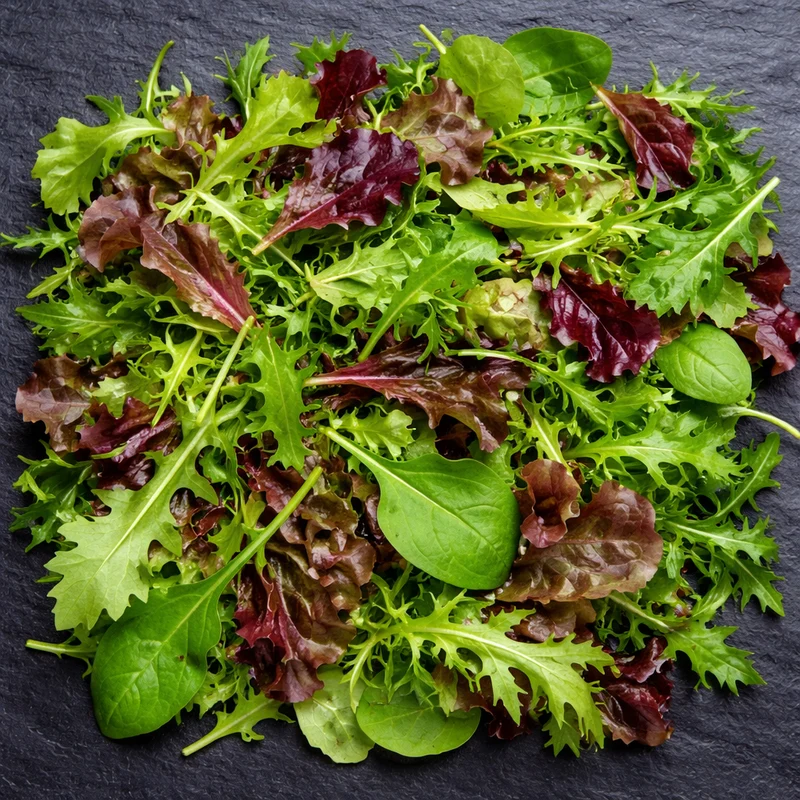 Mélange de mesclun 'Salades françaises' sur ruban bio