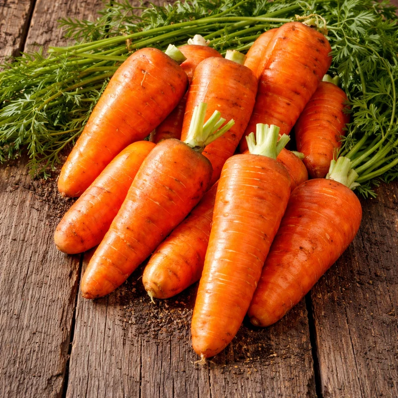 Carotte 'Chantenay à Cœur Rouge' sur ruban bio