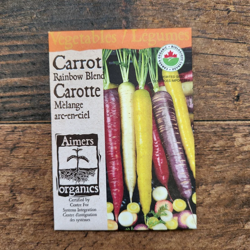 Mélange de carottes arc-en-ciel bio