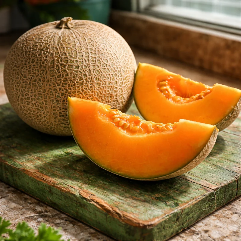 Cantaloup 'Heart of Gold' bio