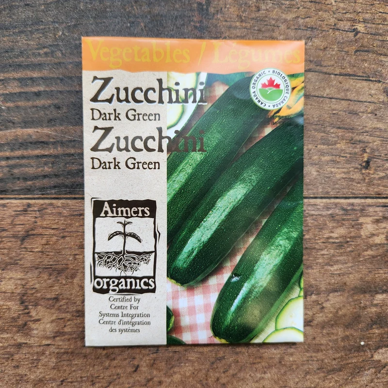 Zucchini 'Dark Green' bio