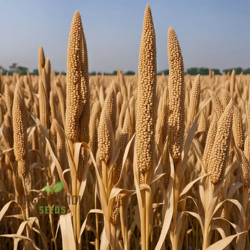 Golden Harvest Millet Vegetable Seeds, Nutrient-Rich Brown Top Millet Seeds for Sustainable Farming and Nutritious Staples