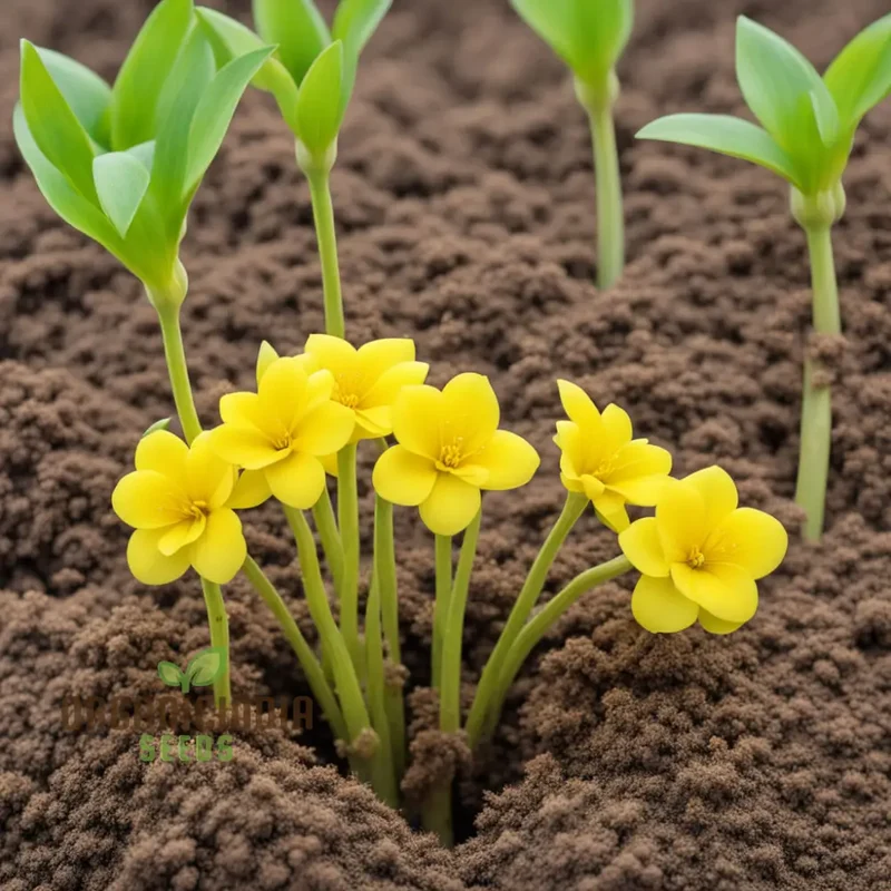Yellow Densiflorum Flower Seeds - Bright Blossoms for Sunny Garden Borders
