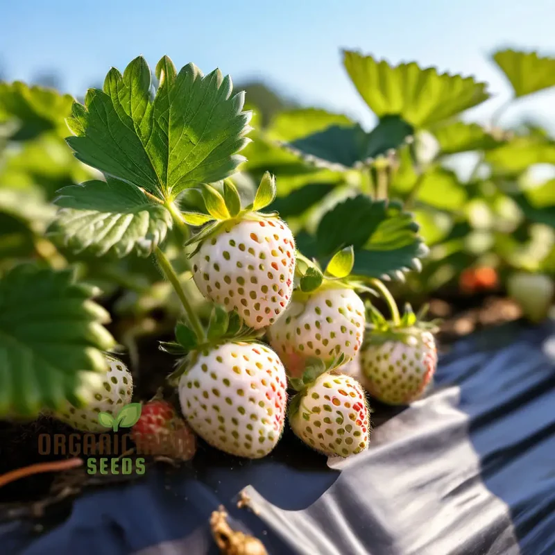 White Strawberry Seeds for Planting, Enhance Your Garden with Snow White Fruit Seeds