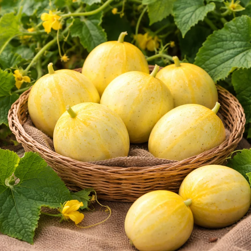 Concombre ( Cucumis sativus ‘Lemon’)