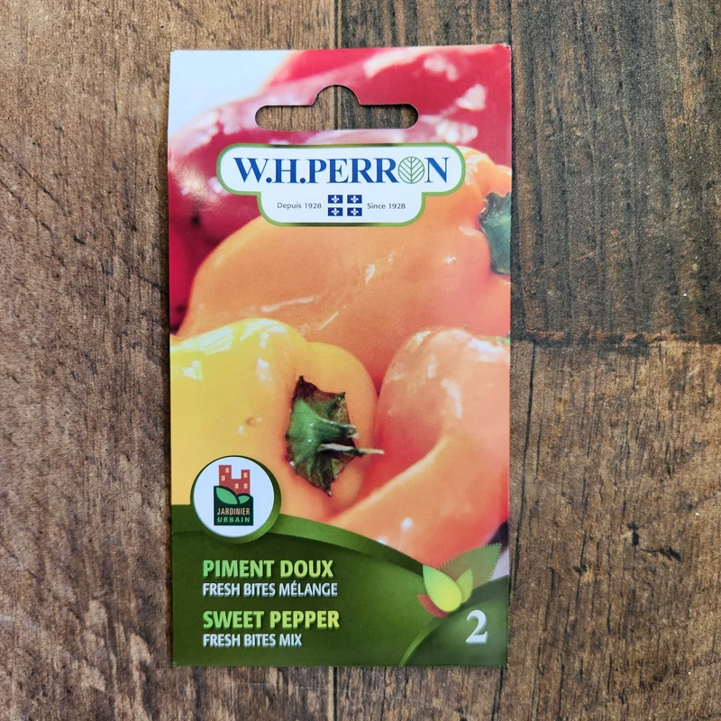 Mélange de poivron ( Capsicum annuum ‘Fresh Bite’)