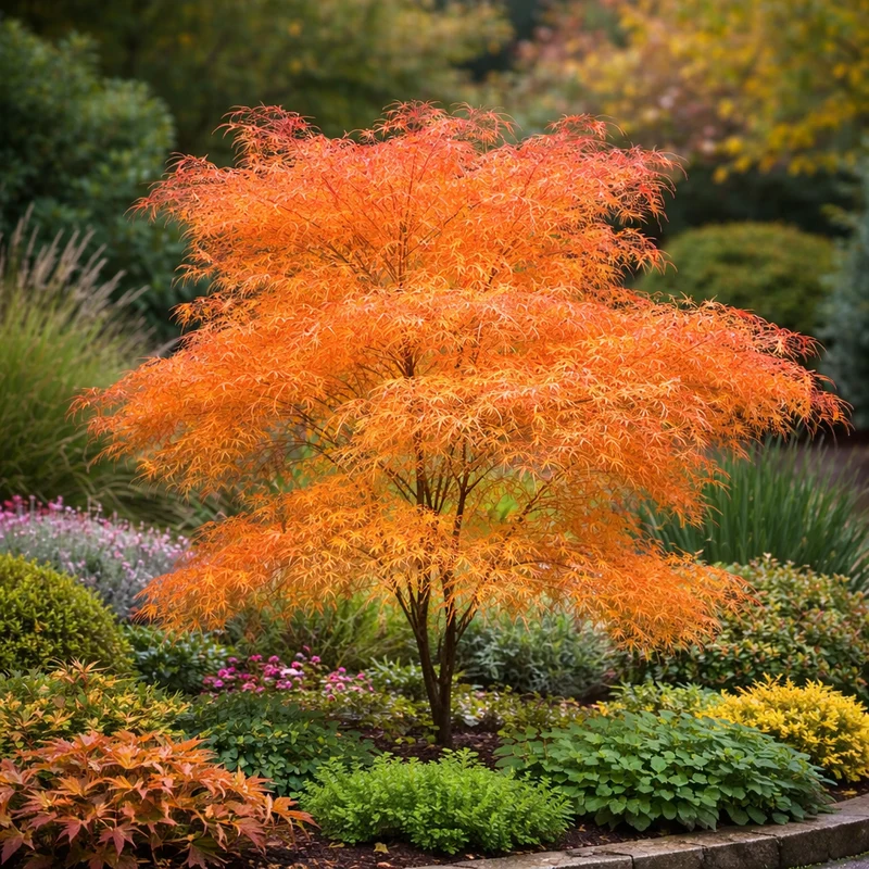 Érable du Japon ‘Koto-no-Ito’ ( Acer palmatum ‘Koto-no-Ito’)