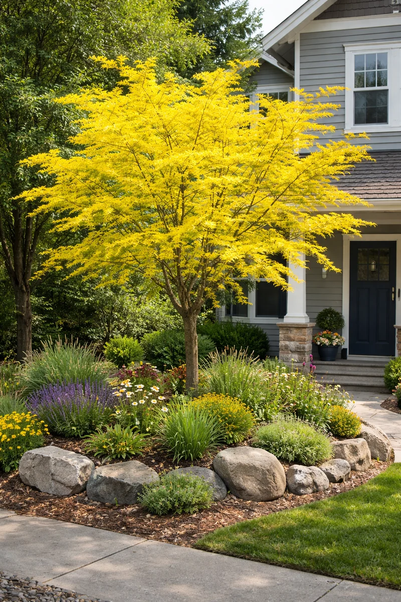 Gleditsia triacanthos var. inermis ‘Sunburst’