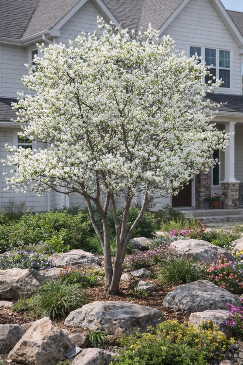 Amelanchier canadensis 'Spring Flurry'