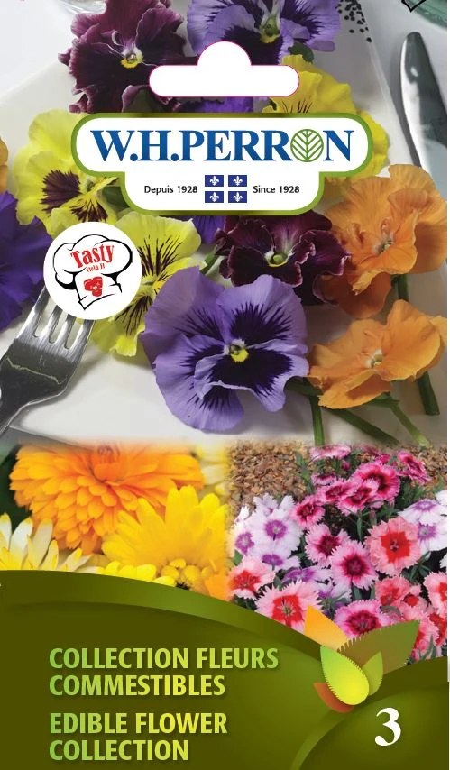 Fleurs comestibles mélange