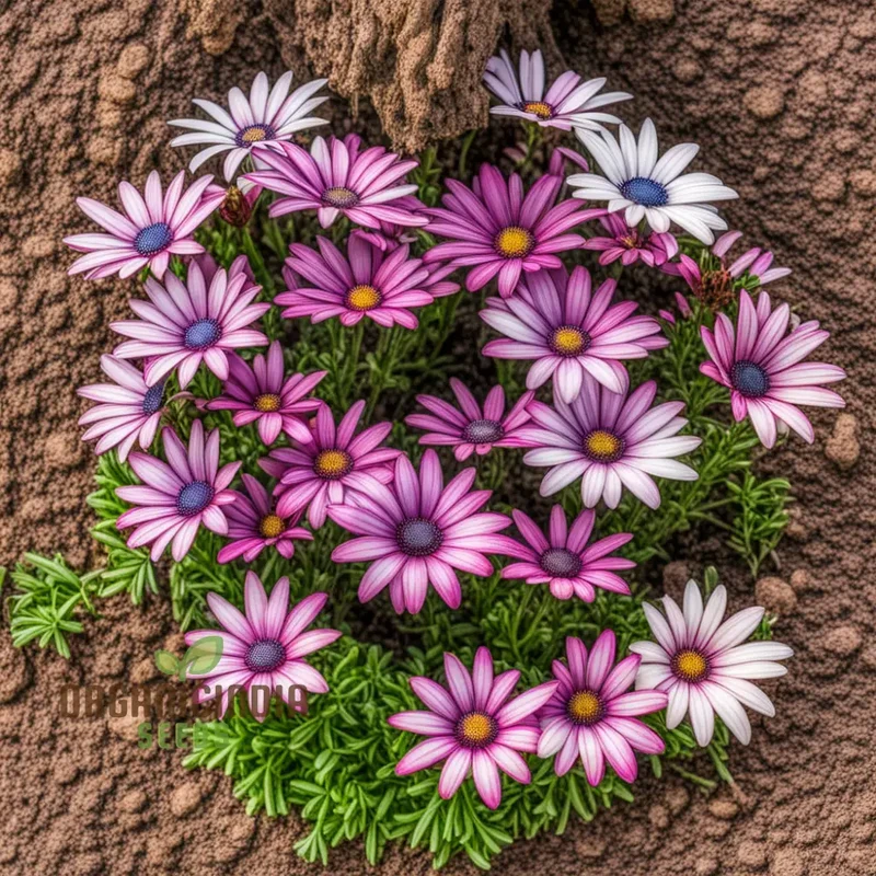 Mixed Ecklonis Osteospermum Seeds - Daisy-Like Blooms for Your Garden, High-Quality Flower Seeds for Planting and Gardening