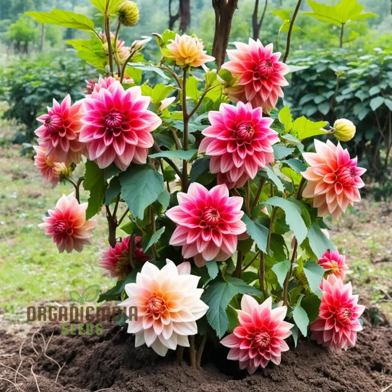 Dahlia Flower Seeds, Vibrant Garden Blooms, Easy-to-Growing Dahlias from Seeds