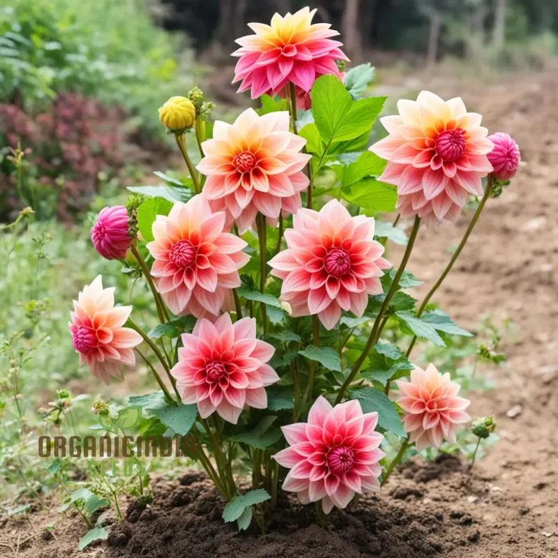 Dahlia Flower Seeds, Vibrant Garden Blooms, Easy-to-Growing Dahlias from Seeds