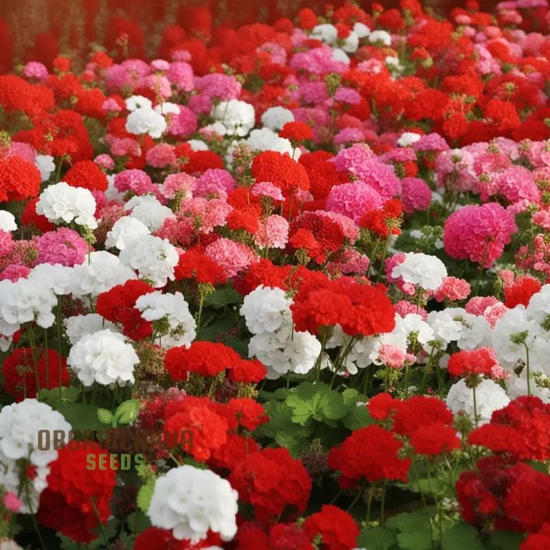 Mixed Climbing Geranium Flower Seeds, Colorful Garden Blooms for Planting