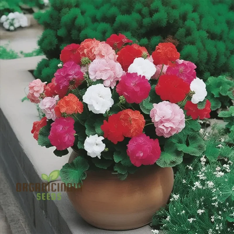 Mixed Climbing Geranium Flower Seeds, Colorful Garden Blooms for Planting