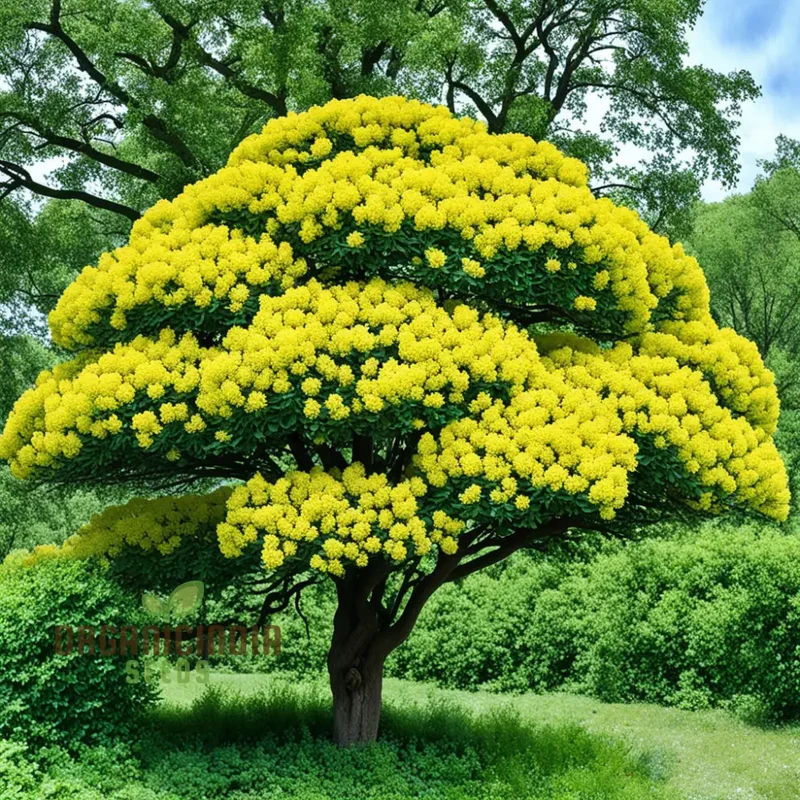 Yellow Sedum Kamtschaticum Flower Seeds - Sunshine Blooms for Hardy Garden Groundcovers