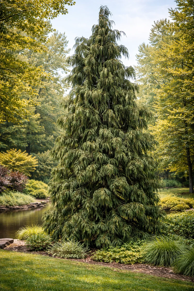 Cyprès de Nootka ‘Glauca’ ( Chamaecyparis nootkatensis ‘Glauca’)
