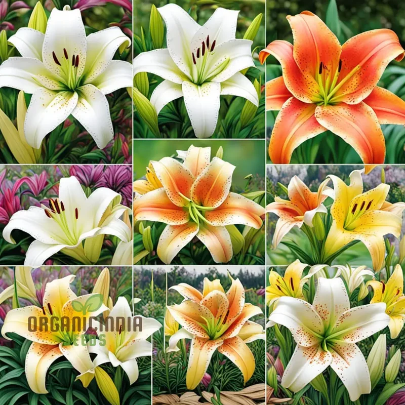 Asiatic Lily Flower Seeds – Elegant, High-Quality Seeds for Vibrant, Colorful Blooms in Home Gardens, Containers & Outdoor Landscapes