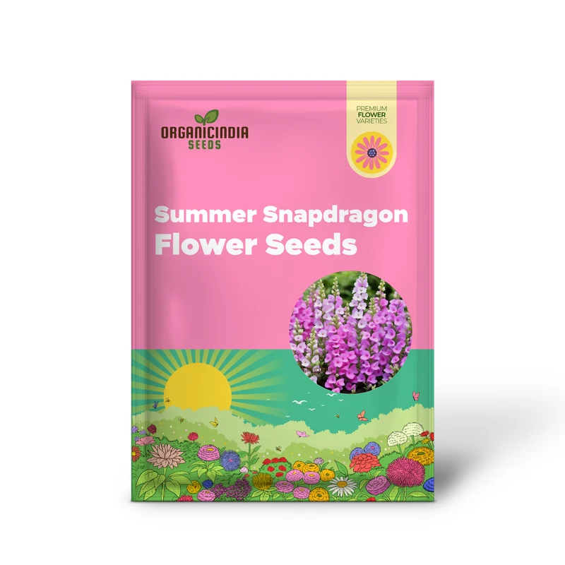 Perennial Angelonia Serena Summer Snapdragon Flower Seeds, Vibrant Long-Lasting Blooms for Your Garden