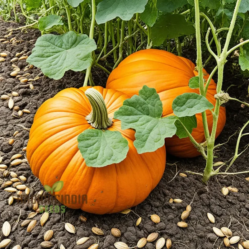 Heirloom Pumpkin Vegetable Seeds, for Planting (Cucurbita Pepo) Heirloom Vegetable Seeds, Grow Large Size Pumpkins