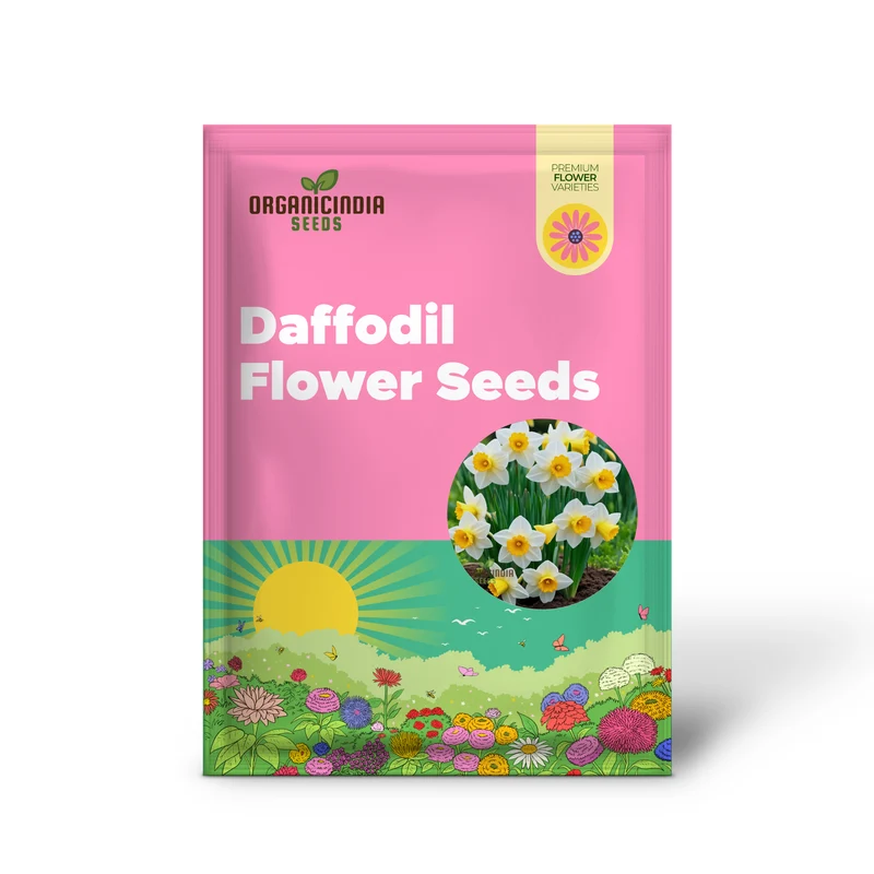 Double Petals Narcissus Daffodil Flower Seeds, Plant Your Own Stunning Blooms