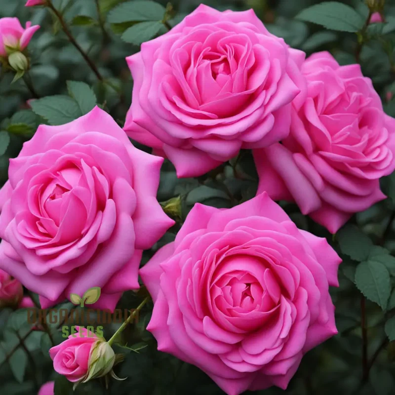 Pink Damascus Rose Flower Seeds, Cultivate Timeless Beauty with Premium Flower Seeds for Planting