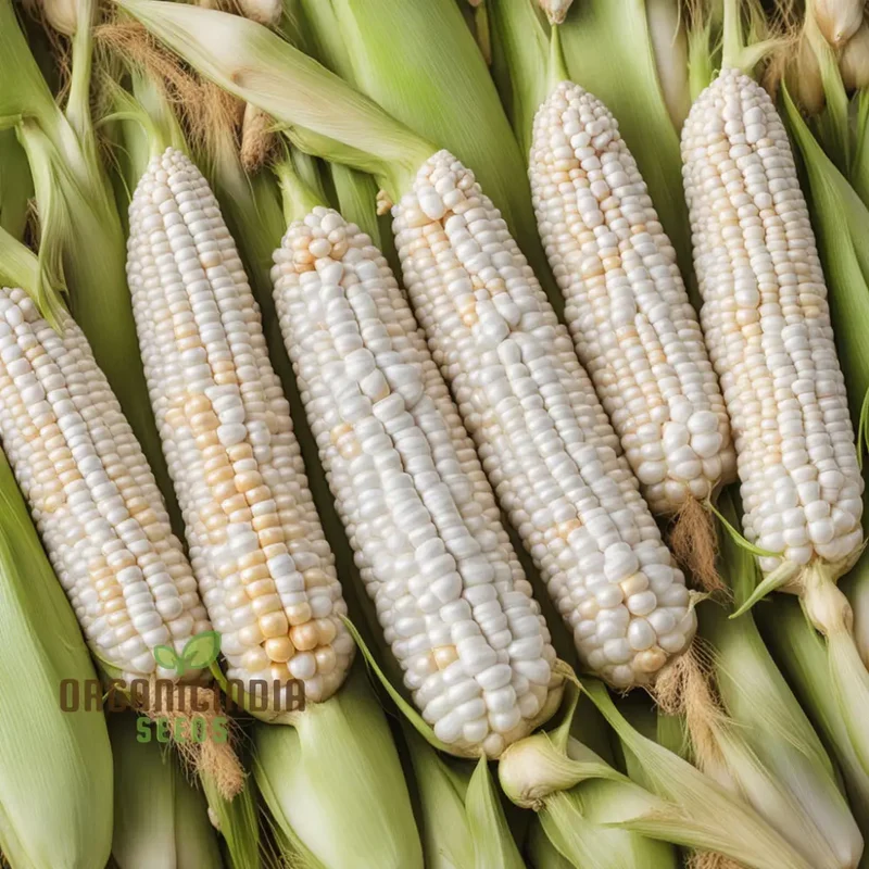 Shimmering Silver Corn Seeds, Planting Seeds for a Unique and Elegant Harvest