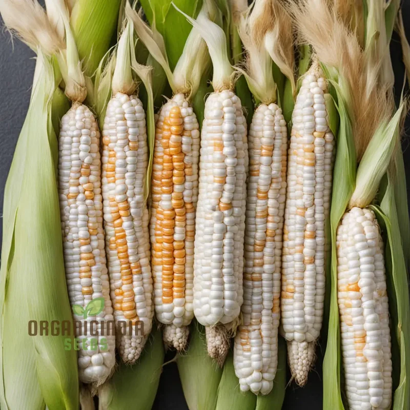 Shimmering Silver Corn Seeds, Planting Seeds for a Unique and Elegant Harvest