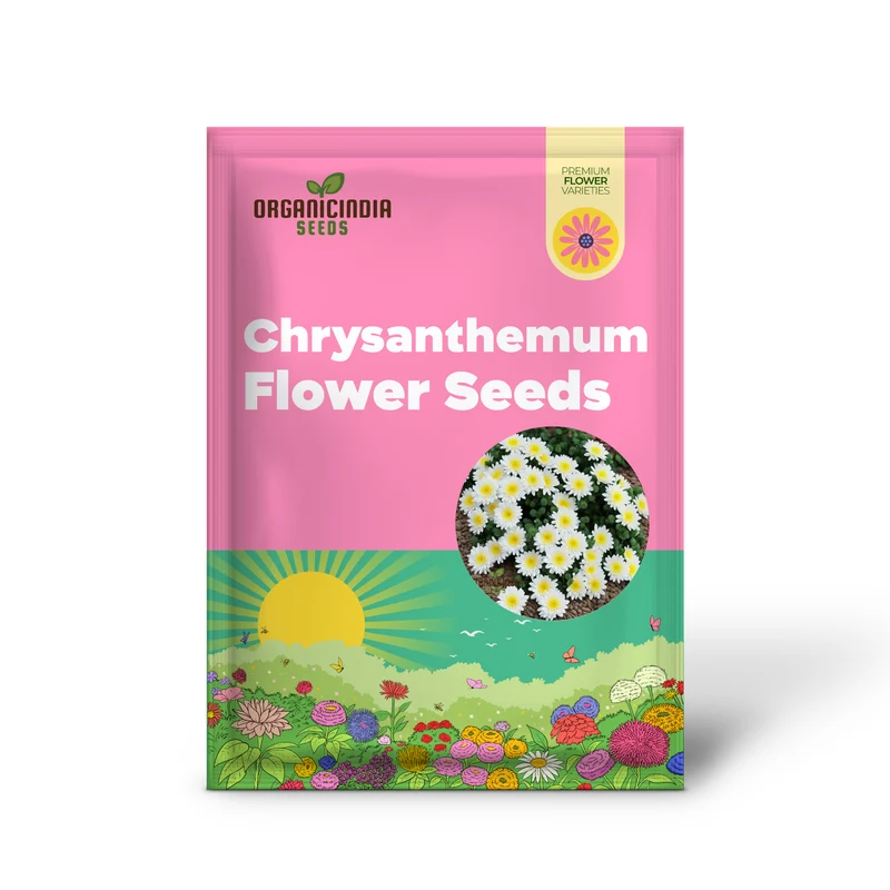 Garland Chrysanthemum Gardening flower Seeds, Colorful and Nutritious Addition to Your Garden