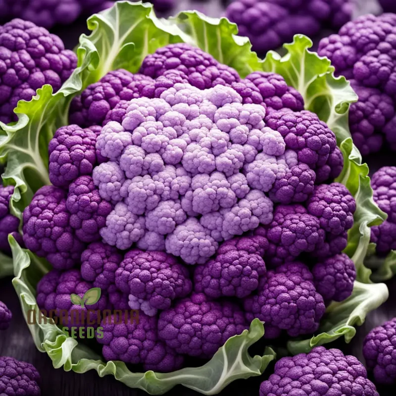 Purple Cauliflower Seeds, Experience Garden Magic - Plant Vibrant Purple Cauliflower Seeds for Stunning Harvests