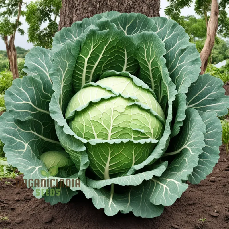 Giant Cabbage Seeds, Unleash Garden Grandeur - Master the Art of Growing to Table, Elevating Your Culinary Experience with Bountiful Harvests