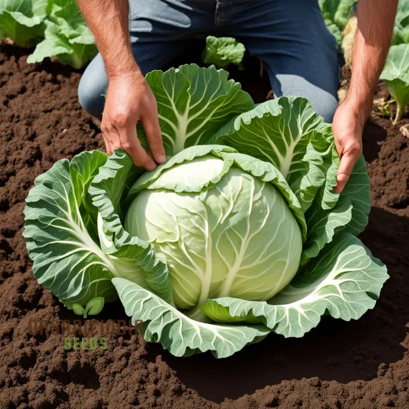 Giant Cabbage Seeds, Unleash Garden Grandeur - Master the Art of Growing to Table, Elevating Your Culinary Experience with Bountiful Harvests