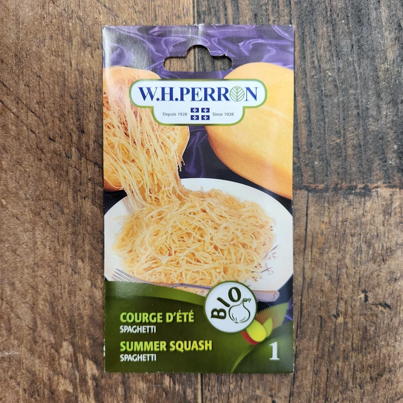 Courge bio ( Cucurbita pepo ‘Spaghetti’)