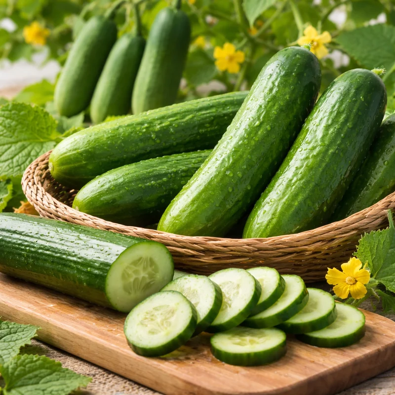 Concombre ( Cucumis sativus ‘Marketer’)