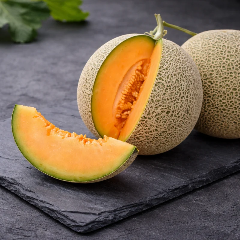Cantaloup ( Cucumis melo )