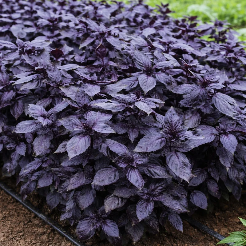 Basilic bio ( Ocimum basilicum ‘Rosie’)