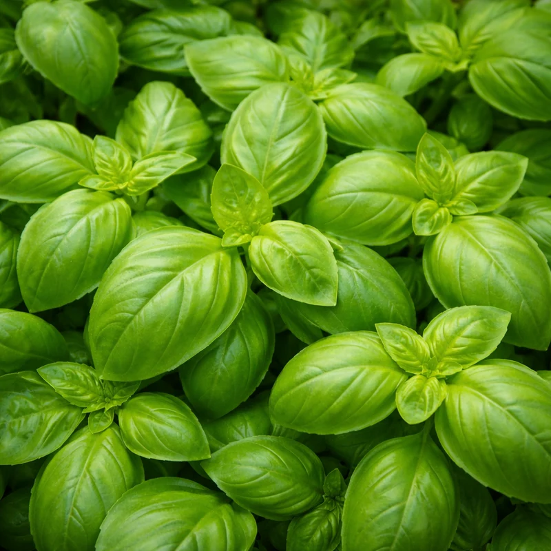 Basilic bio ( Ocimum basilicum ‘Grand Vert’)