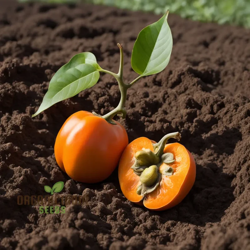 Orange Persimmon Fruit Seeds for Planting, Cultivate Your Garden with Exotic Fruit Seeds