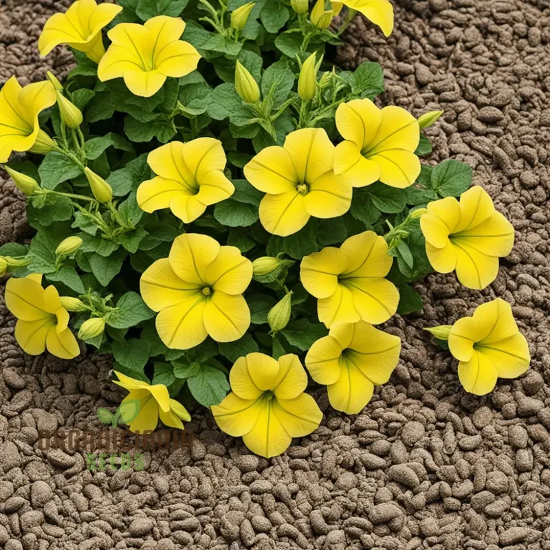 Yellow Petunia Flower Seeds for Planting Transform Your Gardening Experience with Radiant