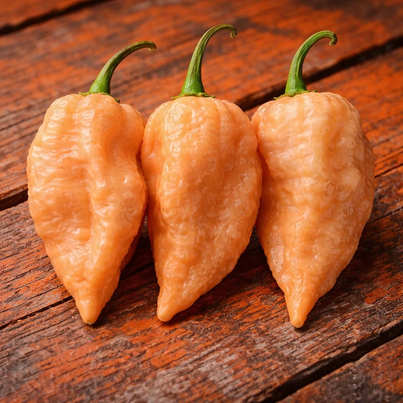 Piment fort ‘Fried Chicken’ ( Capsicum chinense )