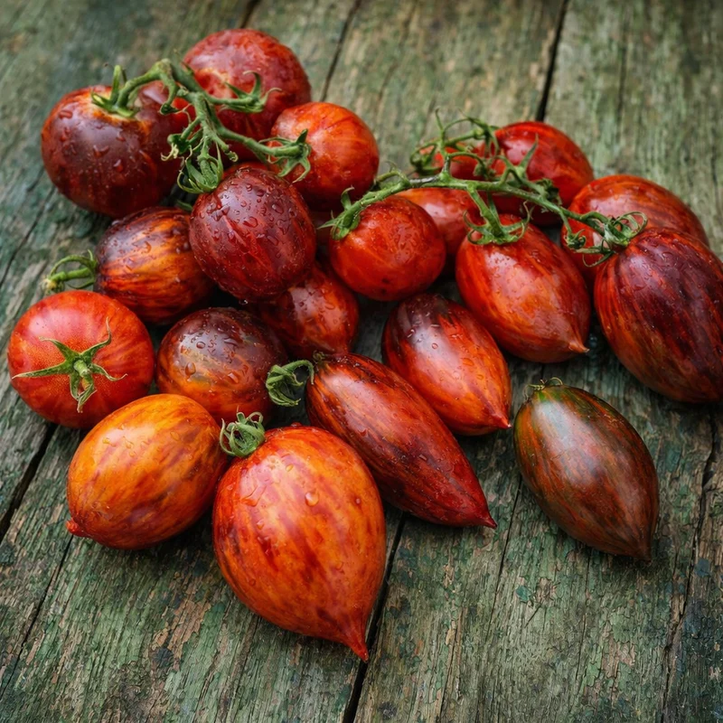 Tomate ‘Dwarf Shadow Boxing’ ( Solanum lycopersicum )
