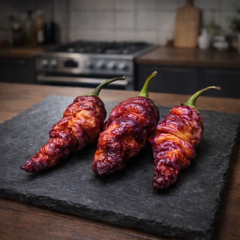 Piment fort ‘Thor’s Thunderbolt’ ( Capsicum chinense )