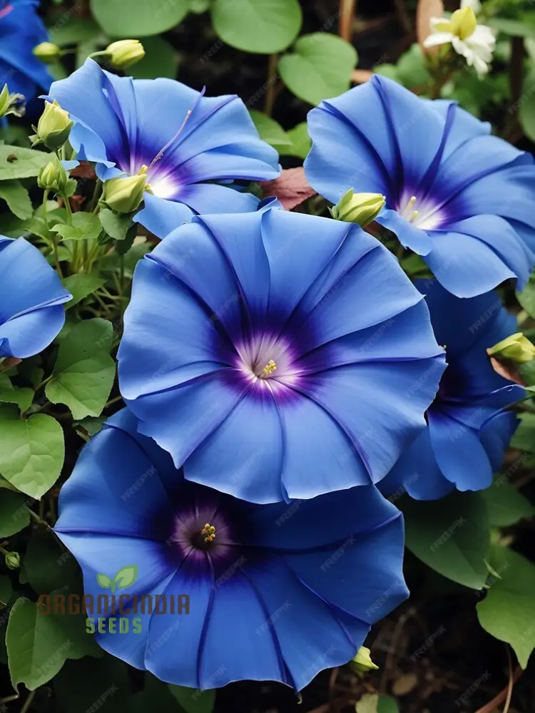 Blue Trumpet Flower Seeds – Exotic Garden Blooms for Planting