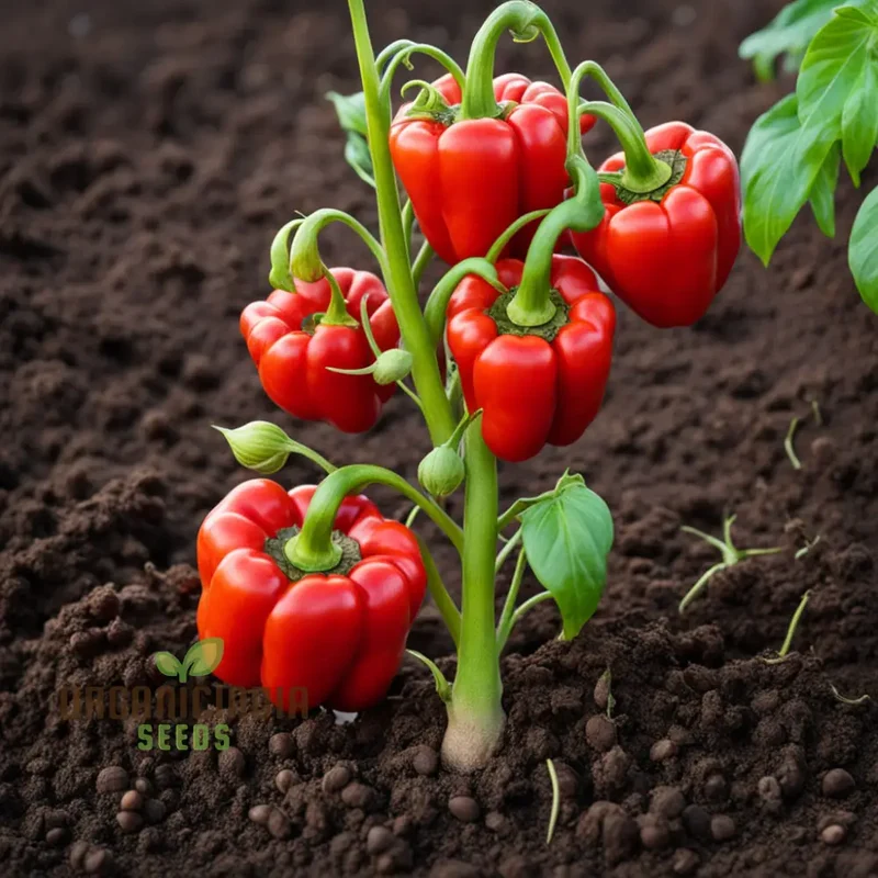 Red Pepper Seeds For Planting, Capsicum Seeds, Spice up Your Garden