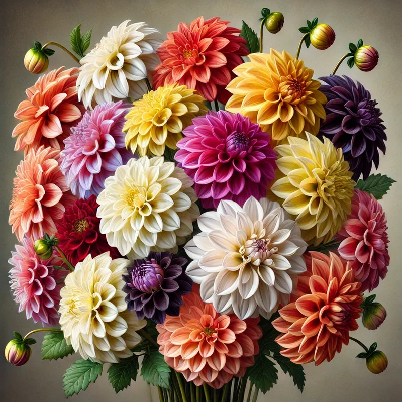 Dahlia Flower Seeds to Plant Outside