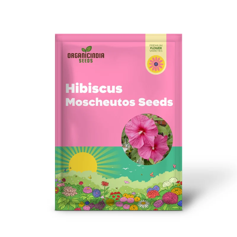 Hibiscus Moscheutos Seeds – Hardy Perennial Swamp Rose Mallow for Garden Beds