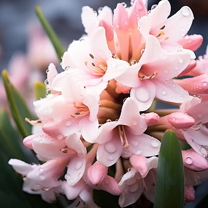 Pink Tuberose Seeds Fragrant Perennial Showy Cut Flowers, Deer And Rabbit Resistant for Garden Bed, Border, Patio And Container